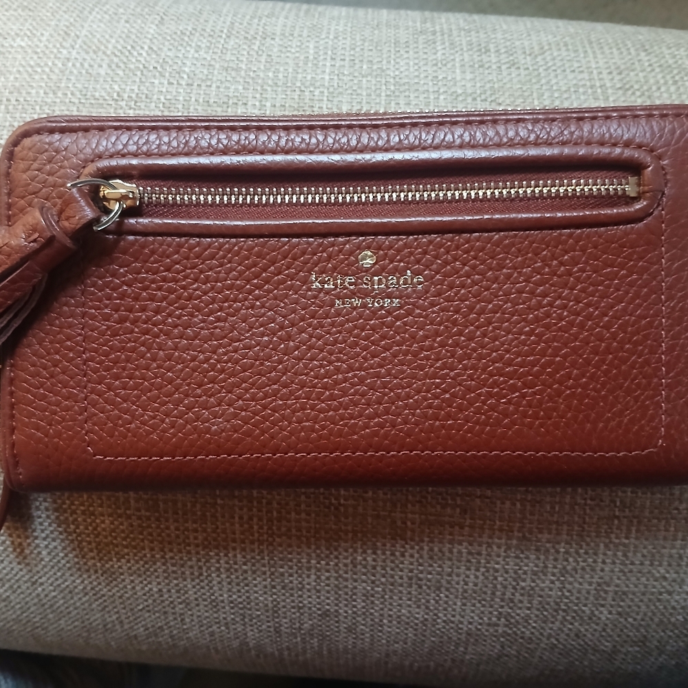Kate Spade Leather ChesterTassel Wallet